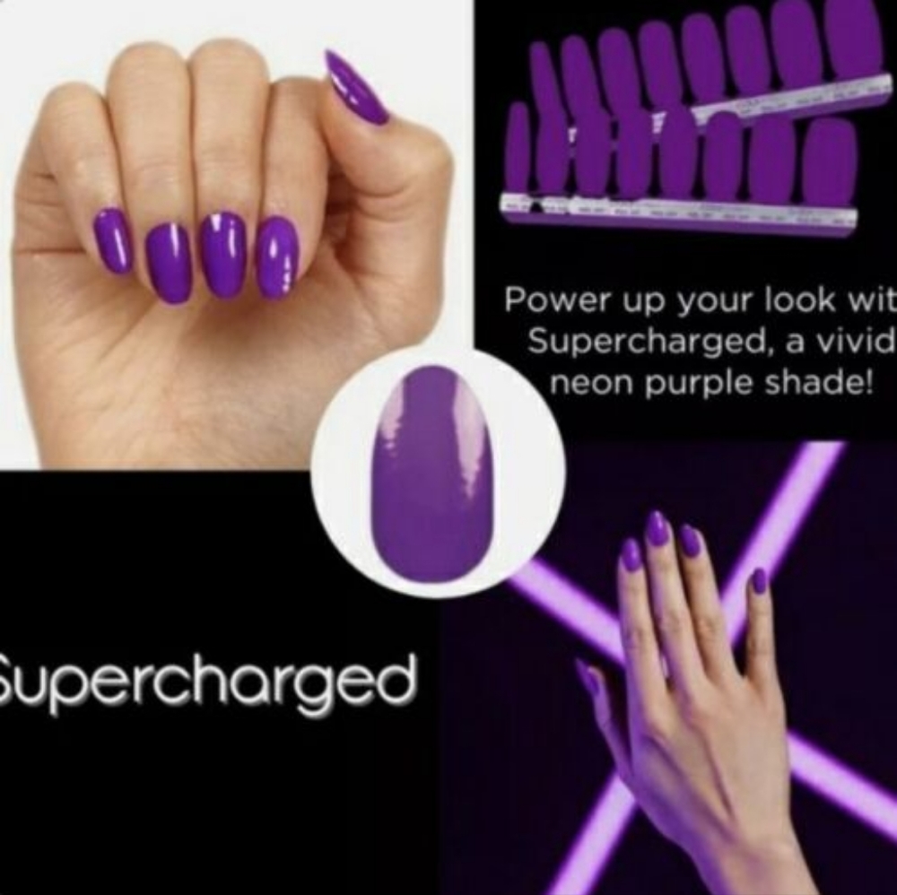 Supercharged Neon Purple Color Street Retired